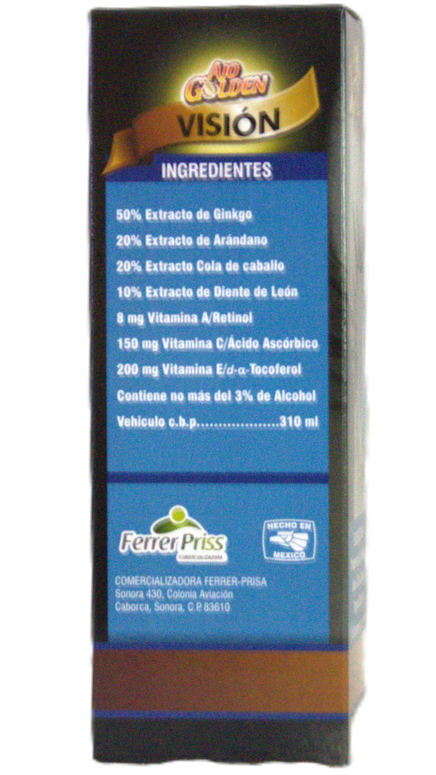 Ajo Golden-Jarabe Vision