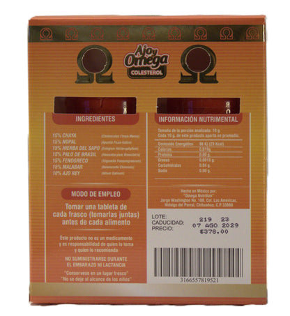 Ajo y Omega Colesterol