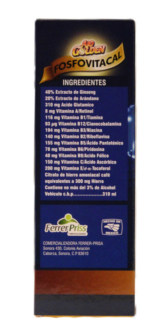 Ajo Golden-Jarabe Fosfovitacal