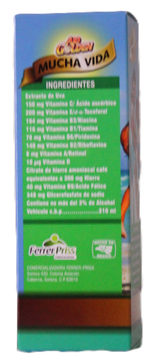 Ajo Golden-Jarabe Mucha vida