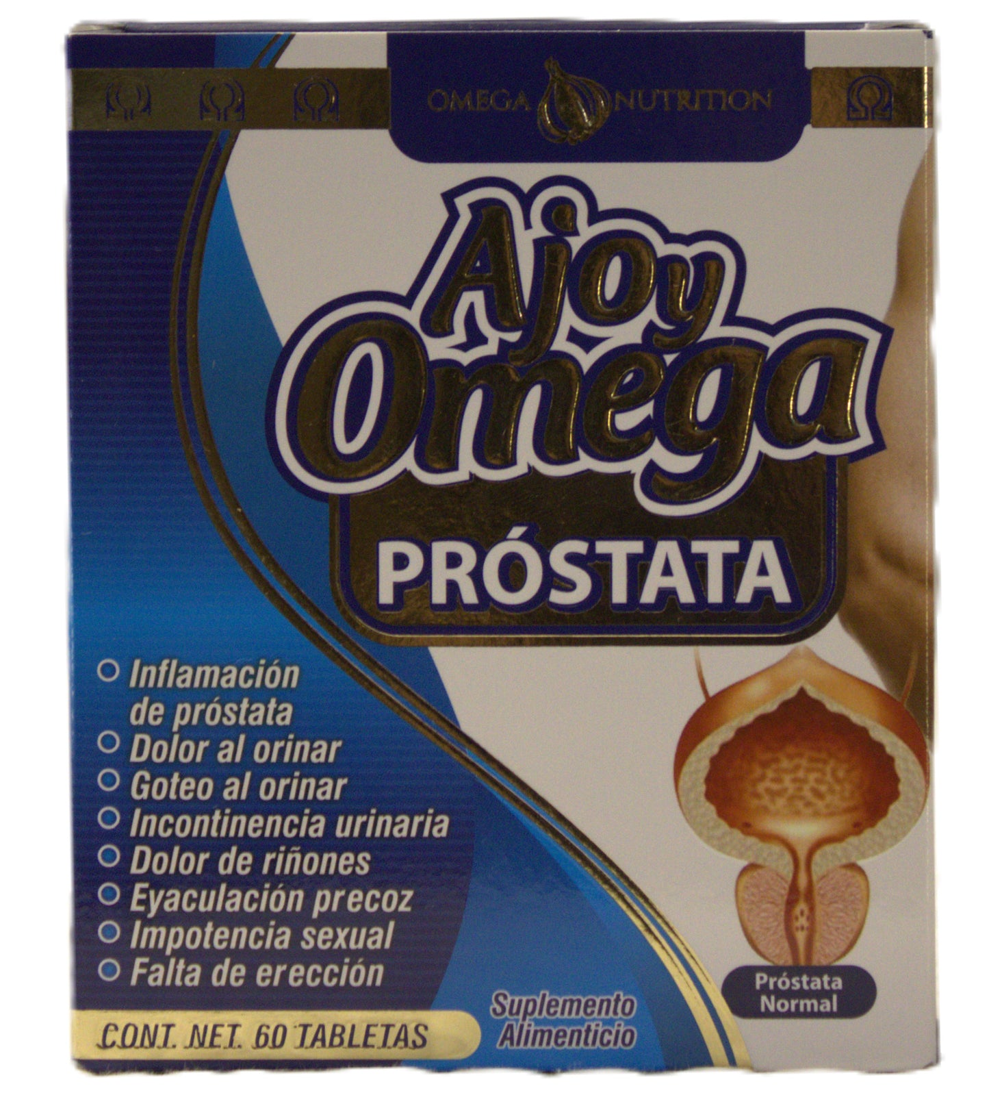 Ajo y Omega Prostata