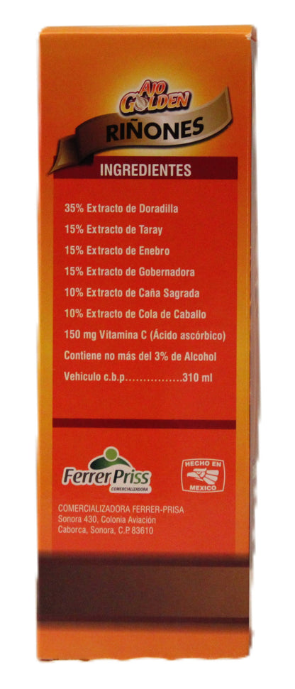 Ajo Golden-Jarabe Riñones